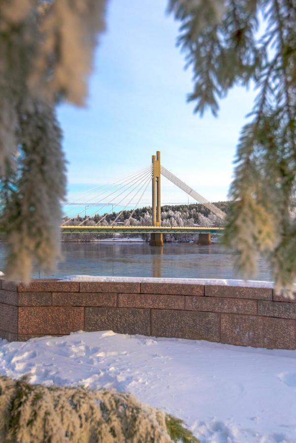 Design Apartment With Lake View, Sauna, Fireplace Rovaniemi Exterior foto